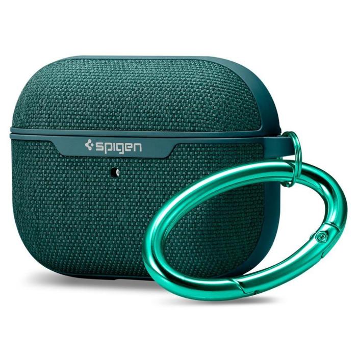 Spigen - Spigen Urban Fit Apple Airpods Pro skal midnatt Grön