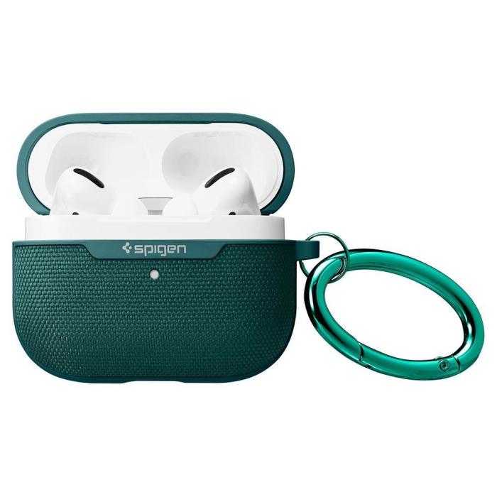Spigen - Spigen Urban Fit Apple Airpods Pro skal midnatt Grön