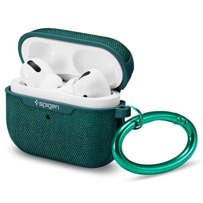 Spigen - Spigen Urban Fit Apple Airpods Pro skal midnatt Grön