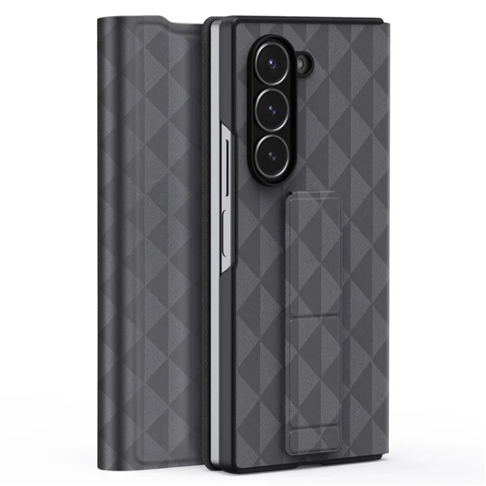 Dux Ducis - Dux Ducis Galaxy Z Fold 6 Plånboksfodral Fitt Kickstand - Grå