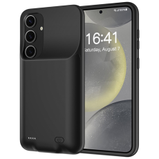 A-One Brand - Galaxy S24 Batteriskal 10000mAh med Led Indicators - Svart