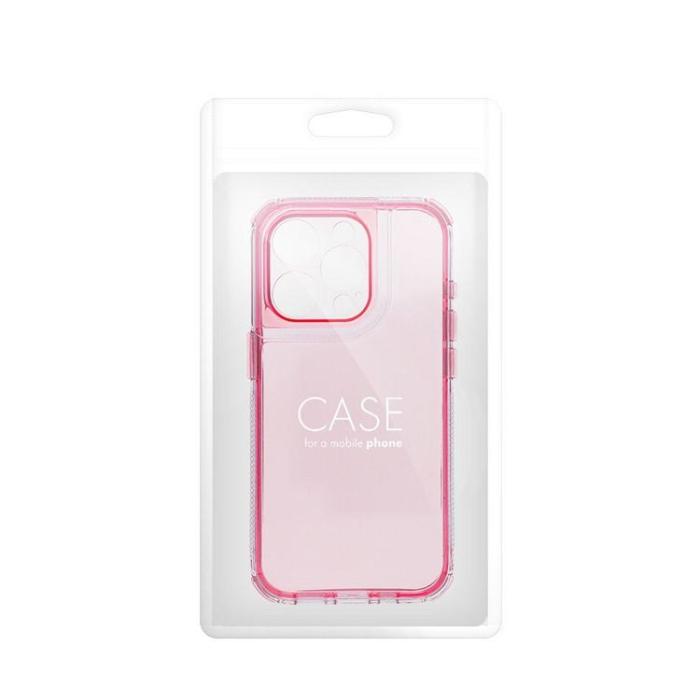 OEM - iPhone 16e Mobilskal Matrix Clear - Puderrosa