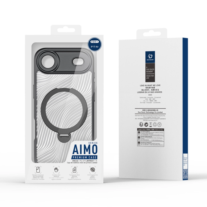 Dux Ducis - Dux Ducis iPhone 17 Air Mobilskal Magsafe Magnetic Aimo - Svart