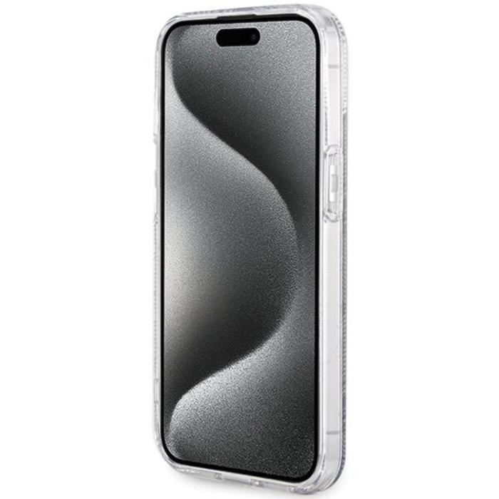Guess - Guess iPhone 15/14 Plus Mobilskal Magsafe IML GCube - Svart