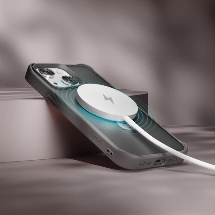 Etteri - Etteri iPhone 12/12 Pro Mobilskal MagSafe Matt Ring - Grå