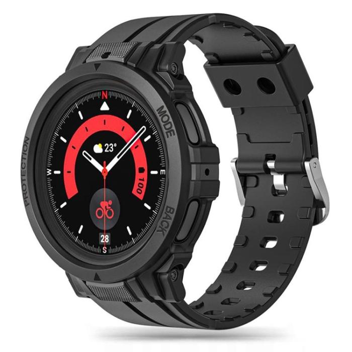 UTGATT - Tech-Protect Galaxy Watch 5 Pro (45mm) Skal Scout Pro - Svart