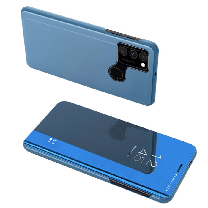 UTGATT1 - Galaxy A12(2020/2021)/M12 Mobilfodral Clear View - Blå