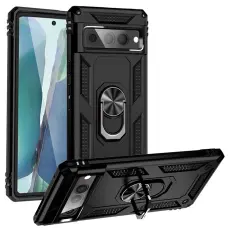 OEM - Google Pixel 7 Pro Skal Ringhållare Kickstand - Svart