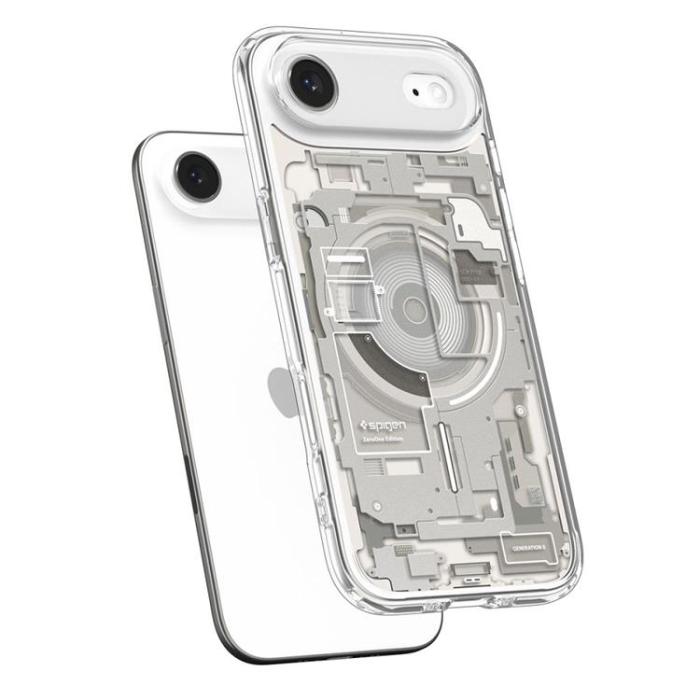 Spigen - Spigen iPhone Air Mobilskal Magsafe Ultra Hybrid - Natural Titanium Zero One
