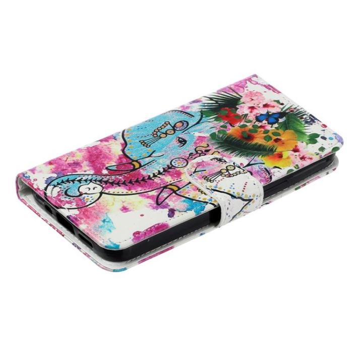OEM - iPhone 14 Pro Plånboksfodral Folio Flip - Elephant