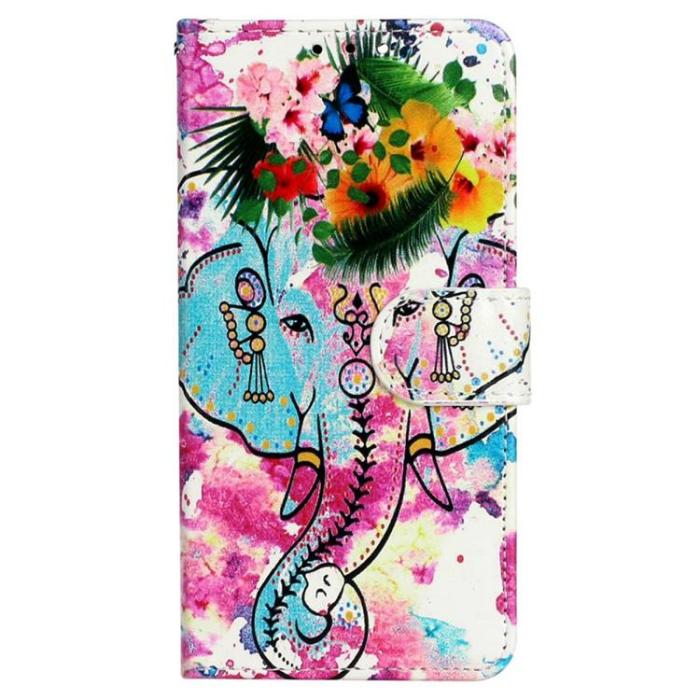 OEM - iPhone 14 Pro Plånboksfodral Folio Flip - Elephant