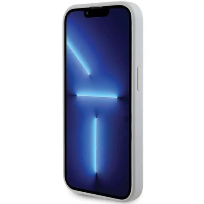 Guess - Guess iPhone 15 Plus Mobilskal Strass Metal Logo - Silver