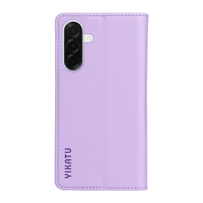 YIKATU - YIKATU Samsung Galaxy A37 Plånboksfodral Konstläder - Lila