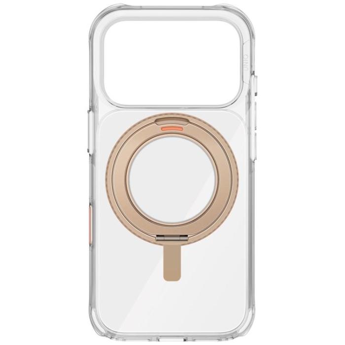 UNIQ - UNIQ iPhone 17 Pro Mobilskal Swivix 360 Rotating Kickstand - Guld