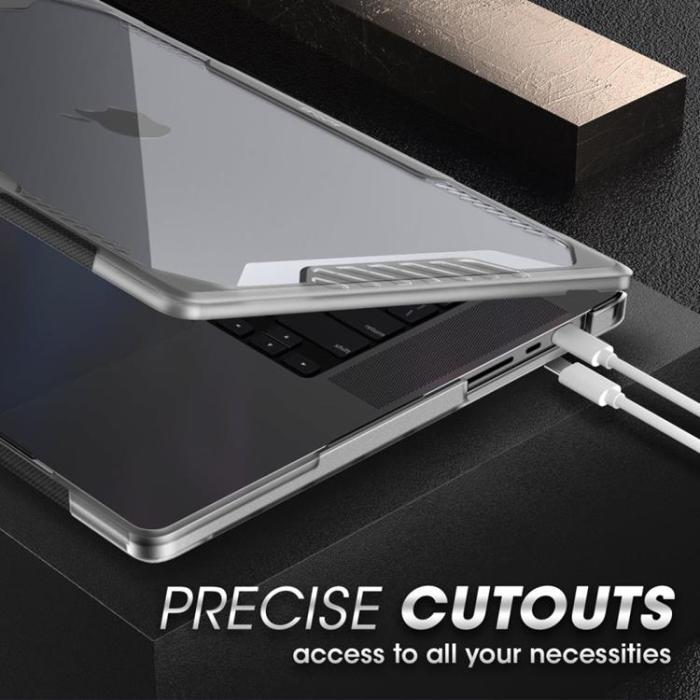 UTGATT1 - SupCase Macbook Pro 16 (2021/2022) Skal Unicorn Beetle - Clear