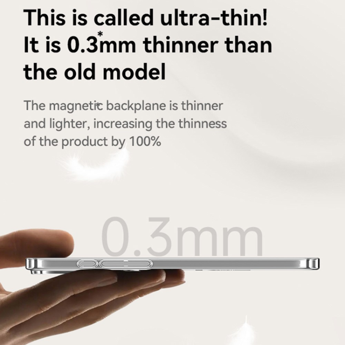 SULADA - SULADA iPhone 17 Mobilskal MagSafe Electroplated - Titan