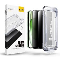 Boom of Sweden - LIVSTIDSGARANTI - BOOM iPhone 17/16 Pro Privacy Härdat Glas Skärmskydd 2st