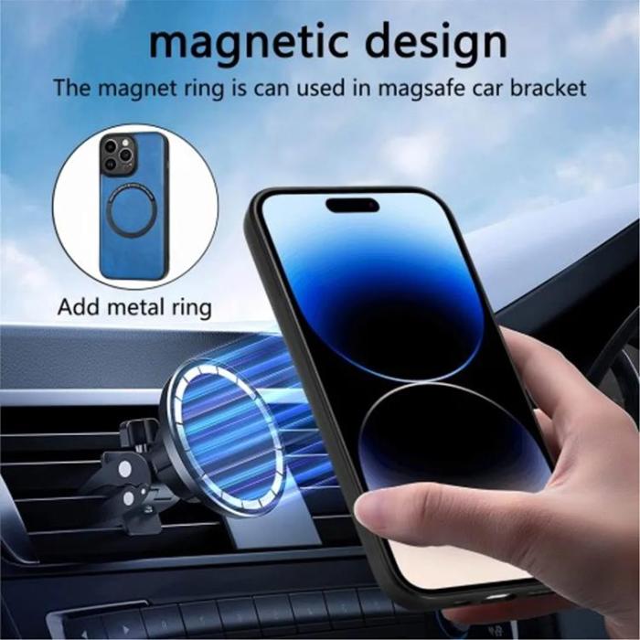 Taltech - iPhone 15 Pro Mobilskal Magsafe Magnetiskt - Blå