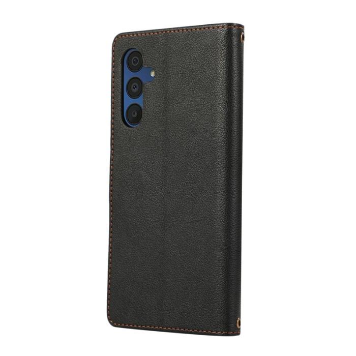 OEM - Samsung Galaxy A55 5G Plånboksfodral Multi Kortplatser Konstläder Svart
