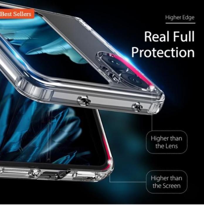 Dux Ducis - Dux Ducis Oppo Find N2 Flip Mobilskal Clin - Clear