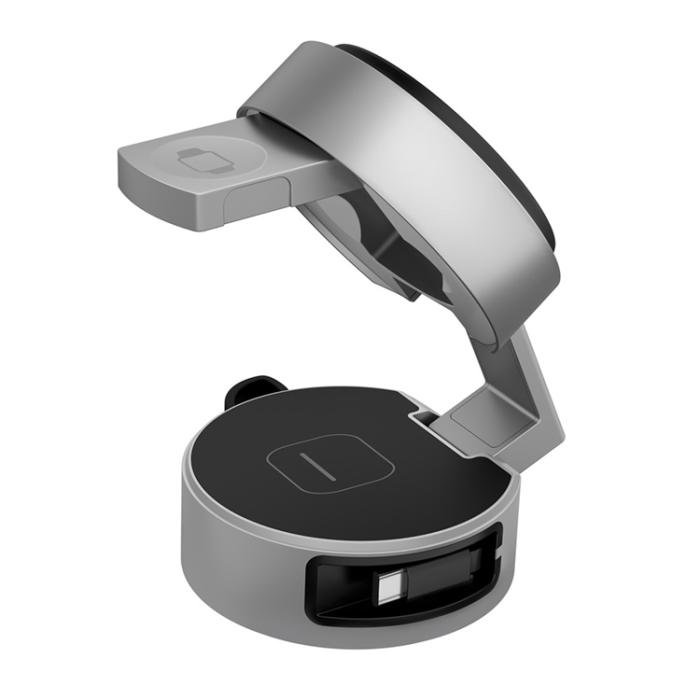 A-One Brand - Qi2 3in1 Trådlös Laddare iPhone, Apple Watch, Airpods