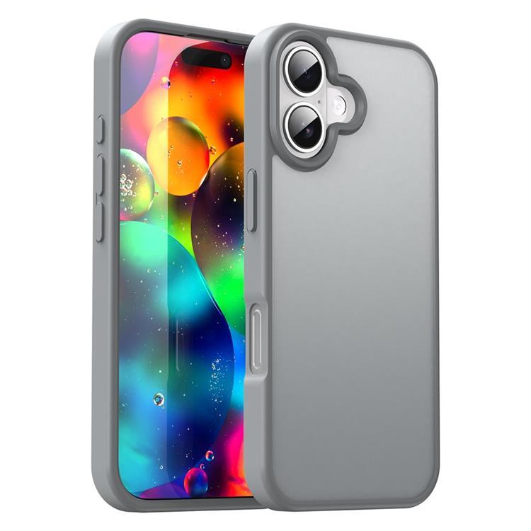 iPhone 17 Mobilskal Skin Touch Matte - Silver (Silver) | 2353 | AlltMobil