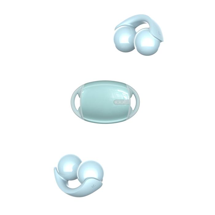 OEM - Devia Bluetooth TWS Smart M5 Hörlurar Blå