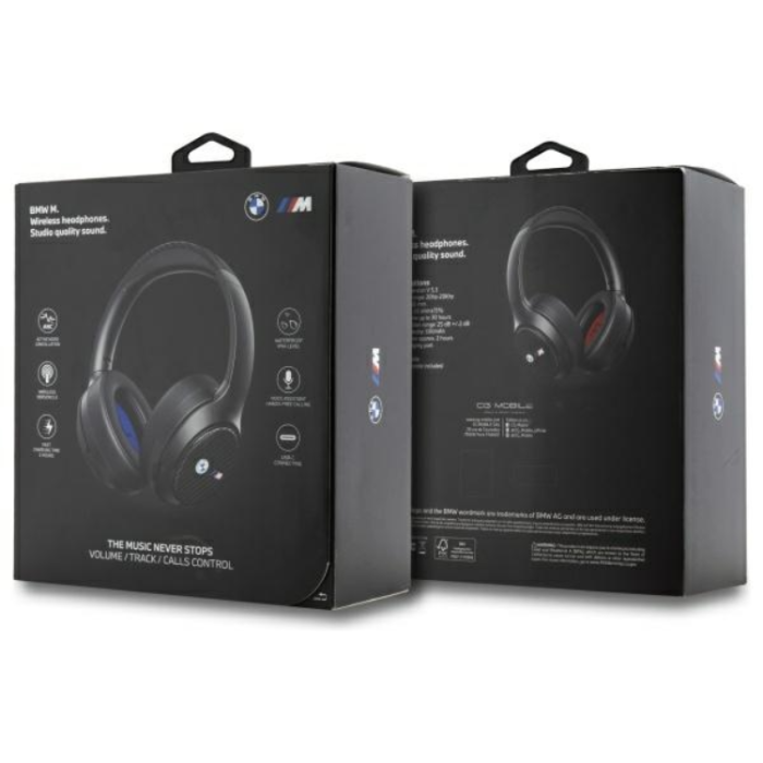 BMW - BMW On-Ear Hörlurar TWS Encmetal Logos - Svart