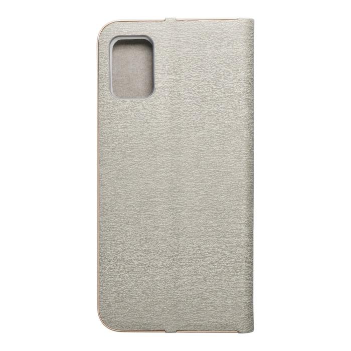 Forcell - Forcell LUNA Guld fodral till Samsung Galaxy A51 silver