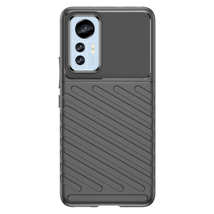 OEM - Xiaomi 12 Lite Skal Thunder Silicone Armor - Svart