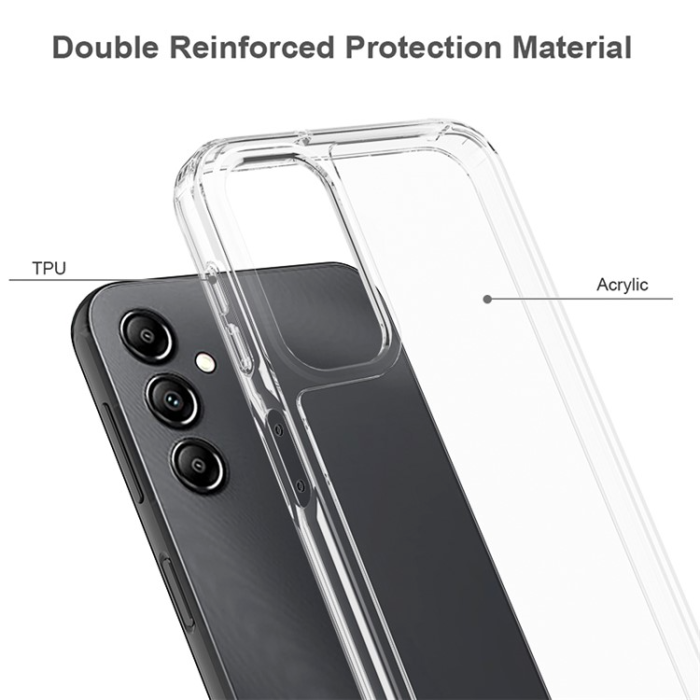 OEM - Galaxy A24 4G Mobilskal Acrylic TPU - Clear