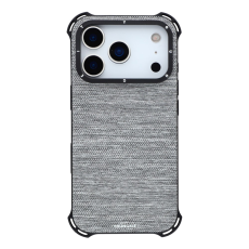 YOUNGKIT - YOUNGKIT iPhone 17 Pro Max Mobilskal MagSafe Jeans Cloth - Grä