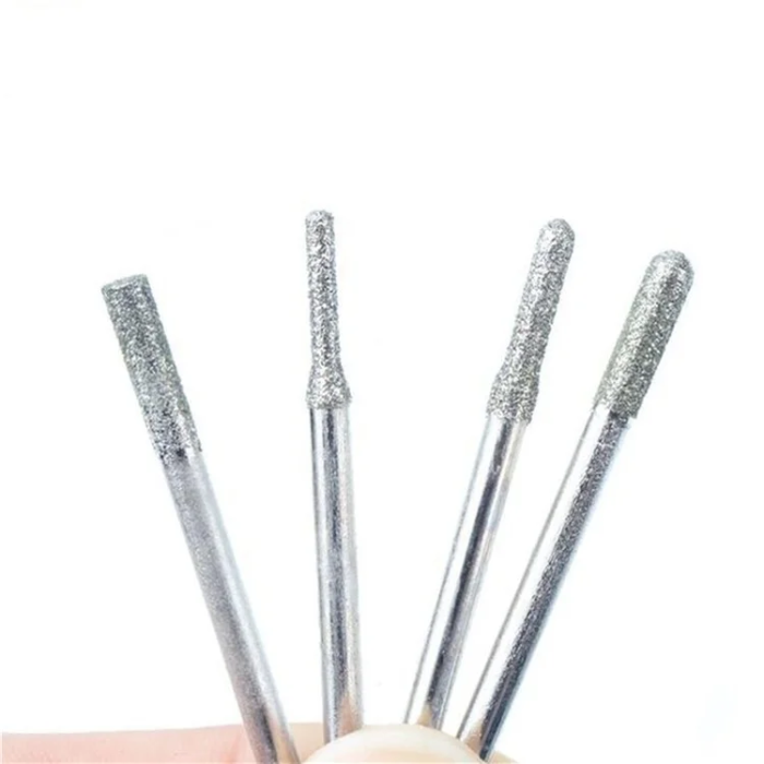 OEM - [30-Pack] Nail Art-borr med 3.0 mm Skaftsliphuvudverktyg