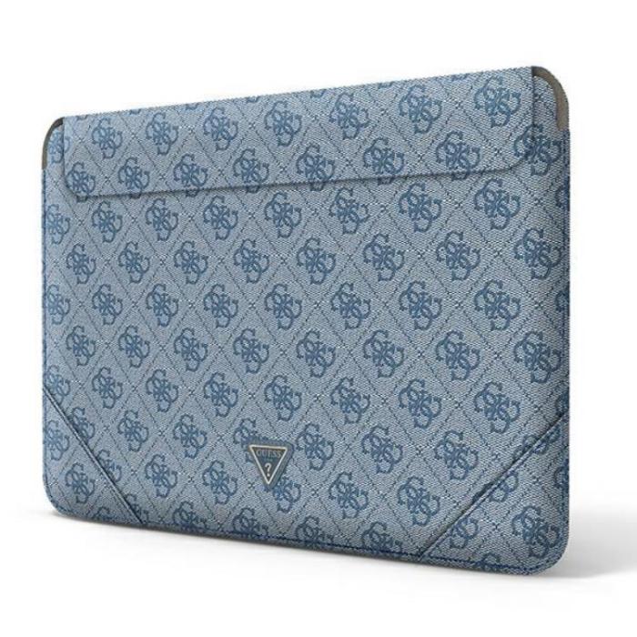 Guess - Guess Datorfodral 16'' Uptown Triangle Logo - Blå