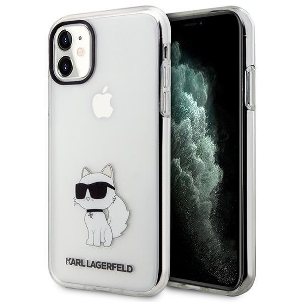 Karl Lagerfeld iPhone 11 / XR Mobilskal Ikonik Choupette - Transparent | 2353 | AlltMobil