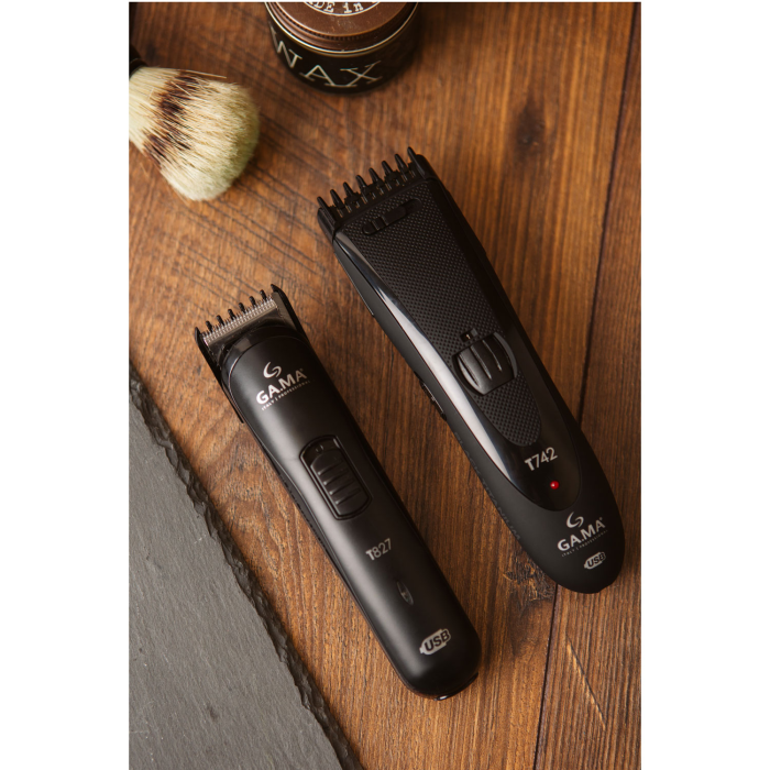 Ga.Ma - GA.MA Hårklippare & Trimmer Black Titanium T747