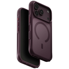 UNIQ - Uniq Mobilskal f&ouml;r iPhone 18 Pro Max/17 Pro Max MagSafe Veren - Burgundy