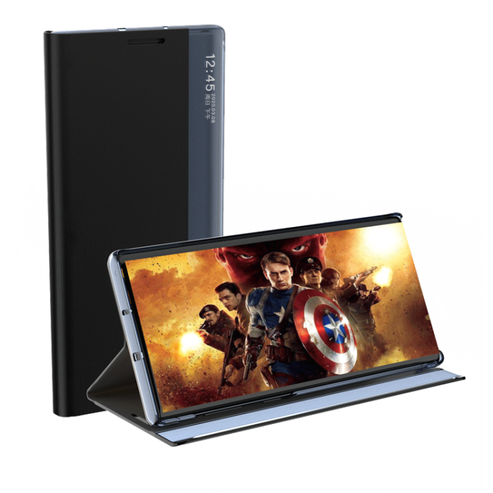 UTGATT1 - Galaxy A12/M12 Fodral kickstand - Blå