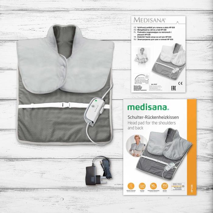 MEDISANA - MEDISANA Värmedyna för Nacke & Rygg XL HP630 65x55 cm