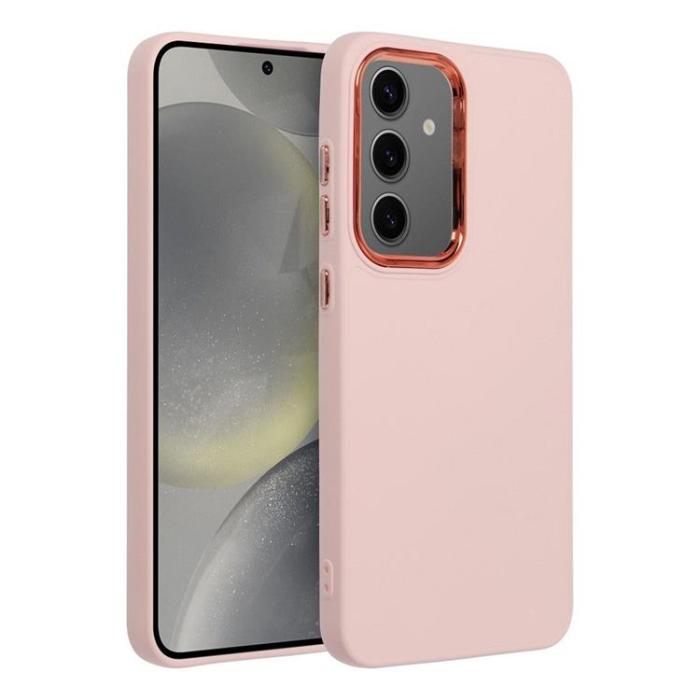 OEM - Galaxy S24 Plus Mobilskal Frame - Rosa