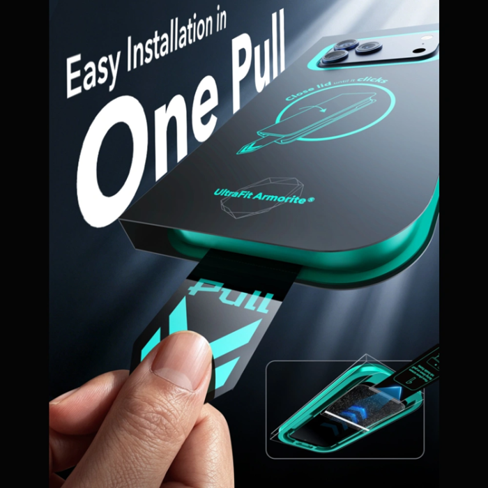 ESR - [2-Pack] ESR Härdat Glas Skärmskydd för iPhone 18 Pro Armorite Ultrafit