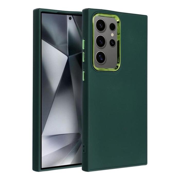 OEM - Galaxy S24 Ultra Mobilskal Frame - Grön