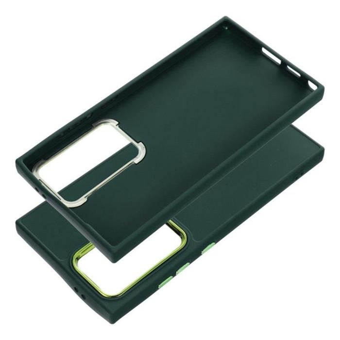 OEM - Galaxy S24 Ultra Mobilskal Frame - Grön