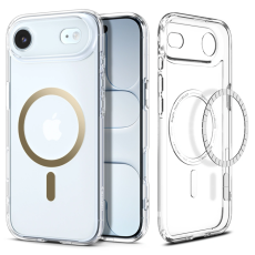 Spigen - Spigen iPhone Air Mobilskal Magsafe Ultra Hybrid - Clear/Guld