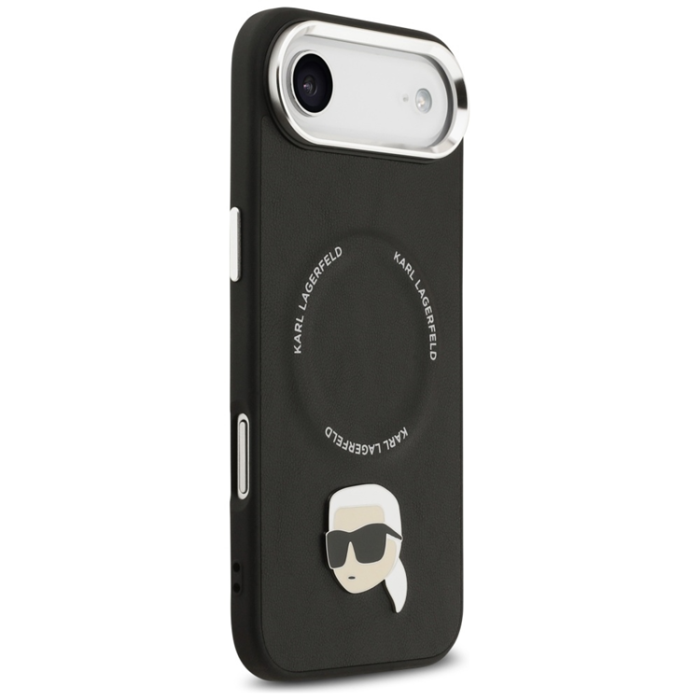 KARL LAGERFELD - Karl Lagerfeld iPhone Air Mobilskal MagSafe Karl Pin - Svart