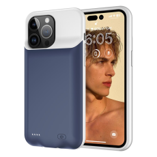 A-One Brand - iPhone 15 Pro Batteriskal 7000mAh - Svart