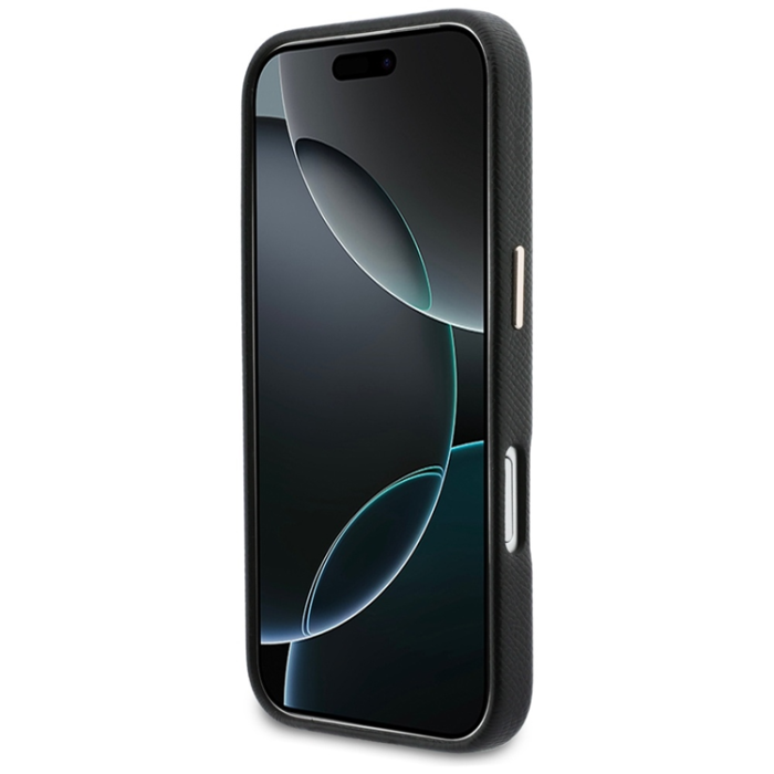 Guess - Guess Mobilskal iPhone 17 FW Resin Logo - Svart