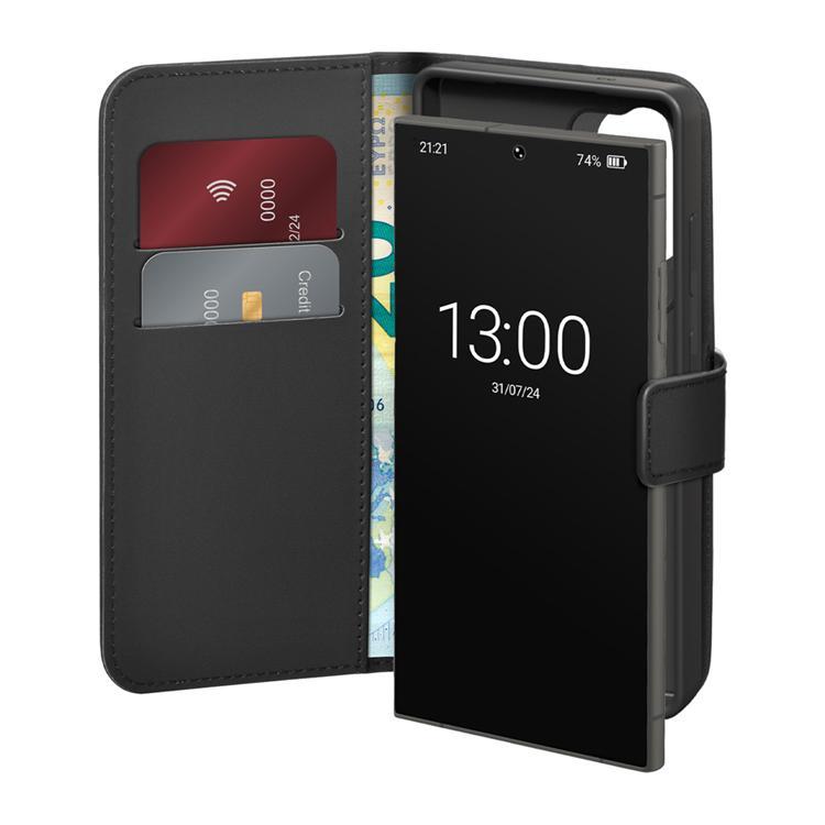 Puro Plånboksfodral för Galaxy S26 Ultra Eco-Leather - Svart | 2353 | AlltMobil