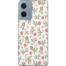 iSecrets - Mobilskal till Motorola Moto E15 med Blommigt