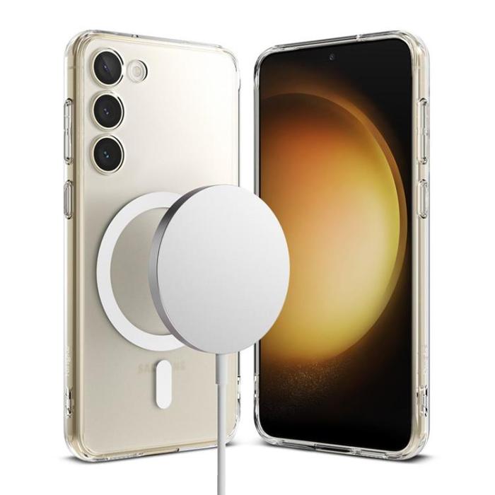 Ringke - Ringke Magsafe Galaxy S23 Skal Fusion Magnetic - Matte Clear